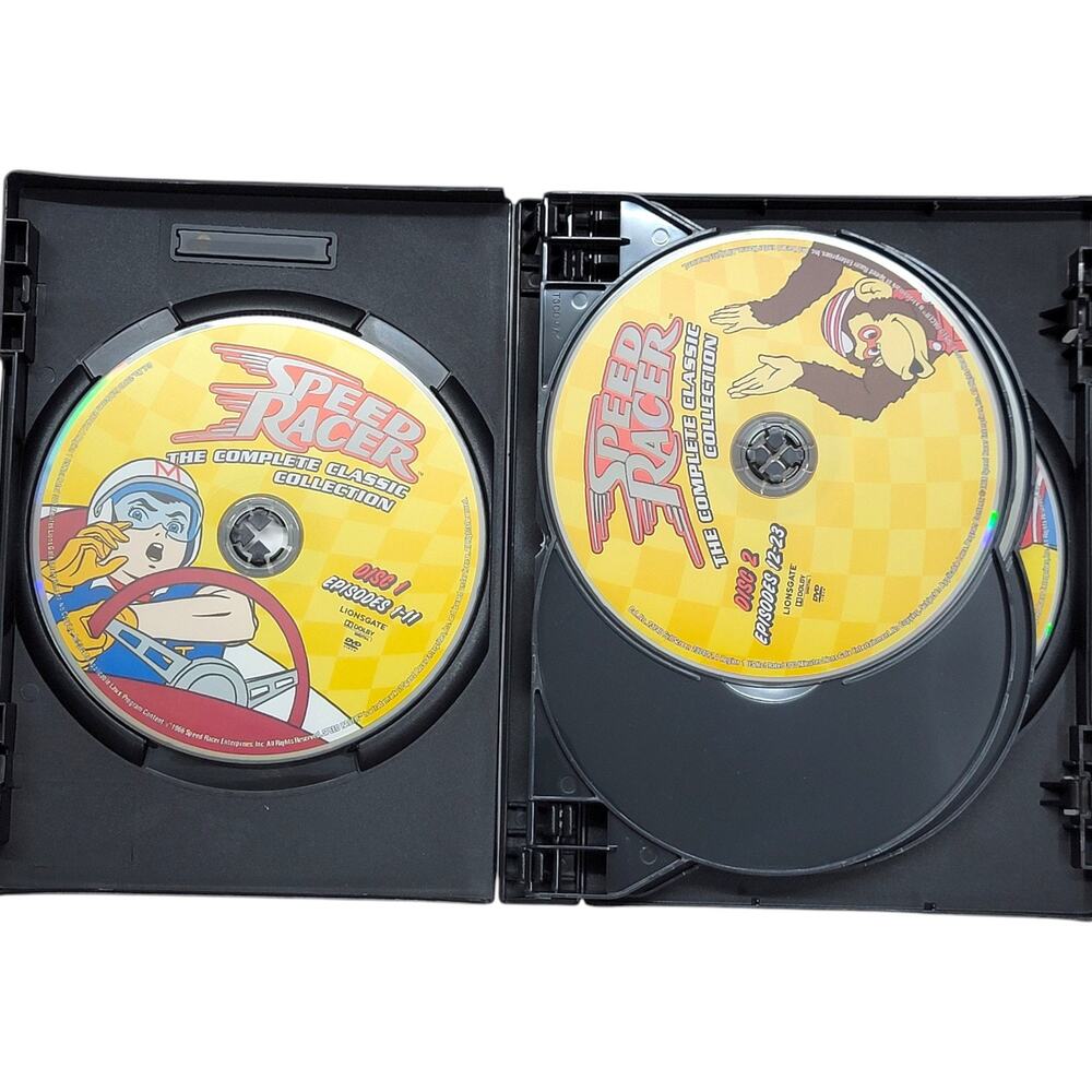 Speed Racer The Complete Classic Collection DVD 6-Disc Set 52 Episodes Guide - Picture 6 of 12